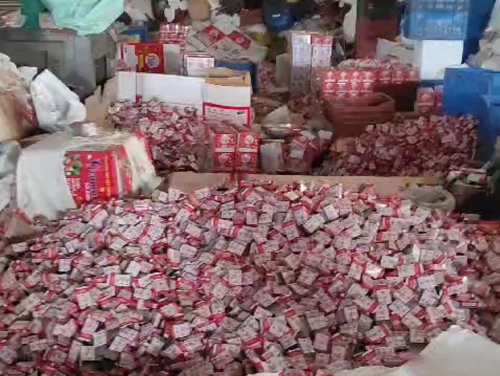 Fireworks manufacturing company sealed in Chopanki | Firecracker manufacturing company sealed in Chopanki: SDM took action, instructed the company owner to submit the license – Bhiwadi News