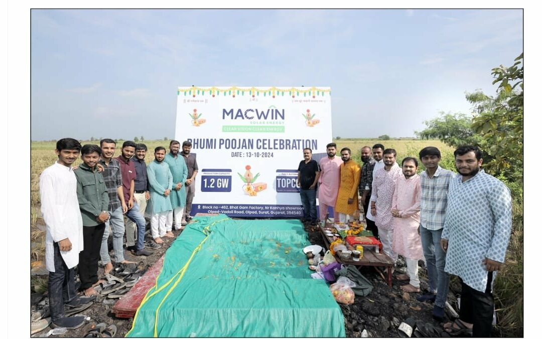 Macwin Solar Expands Capacity with New Manufacturing Facility, Targets Gigawatt-Scale Production by 2025